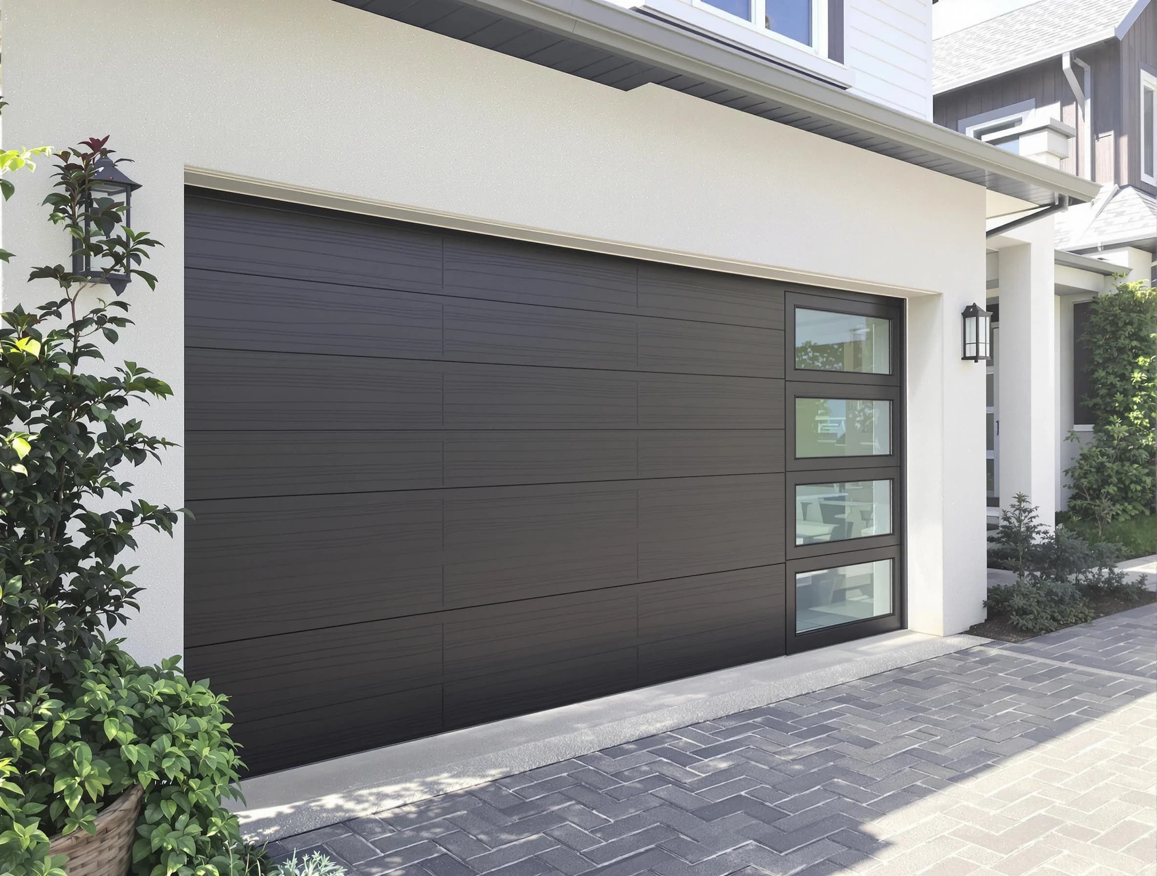 Custom garage door installation by Sun Lakes Garage Door Repair in Sun Lakes