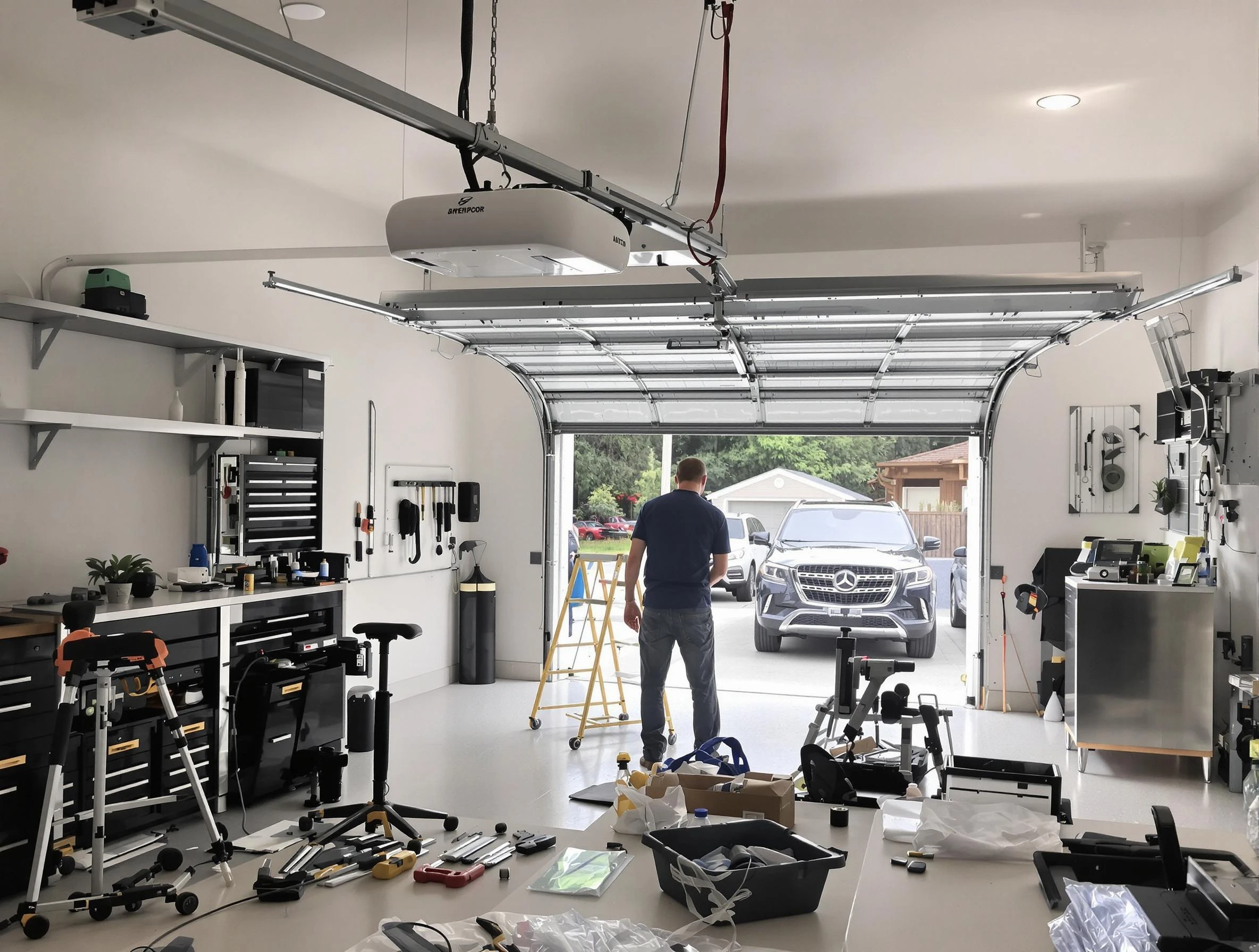 Garage door opener installation by Sun Lakes Garage Door Repair in Sun Lakes
